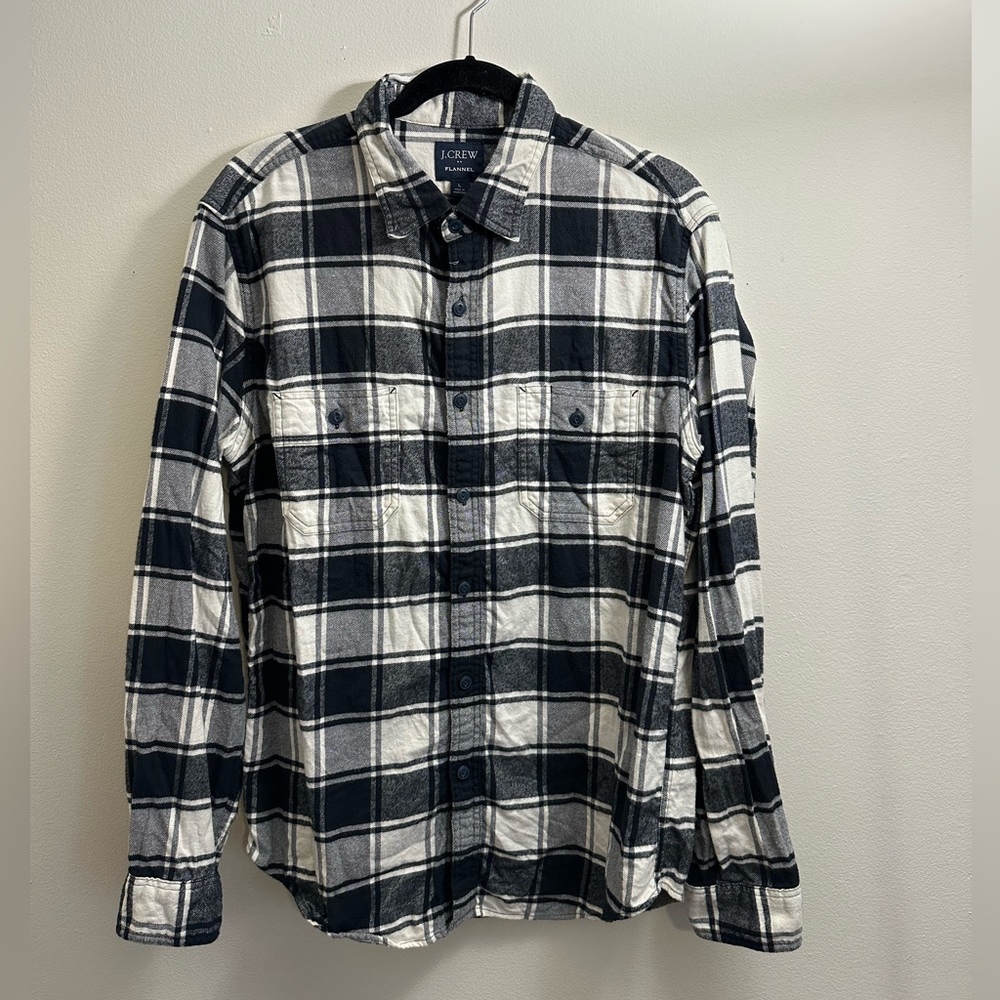 JCrew Flannel- Size L